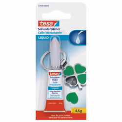 TESA Instant Glue liquid, liquid, Contact adhesive, Tube, 4.5 g