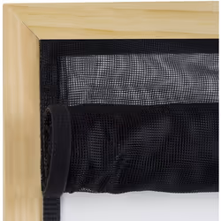 tesa 55033-00021-00 Insect Stop Hook and Loop Open/Close, Easy-On and Easy-Off Insect Screen For windows 1.30 x 1.5 m - Anthracite - Additional view 6