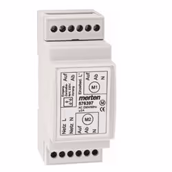 Merten 576397, Grey, 1.5 mm², 230 V, 50 Hz, 250 V, 2 A