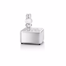 Zilverstad 6901261 Boîte à Musique Miffy Argenté Laqué, Silver, 62 mm, 51 mm, 78 mm, 160 g, Box