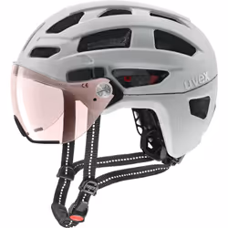 Uvex finale visor V, Full-face helmet, In-mold construction, Helmet visor, Matt