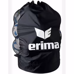 ERIMA Ball bag for 18 balls, Sport ball bag, Football, Black, Nylon