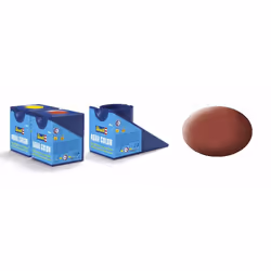 RV36137 - Revell Aqua - 18ml - Aqua Reddish Brown Matt