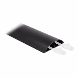 DeLOCK Cable Duct self-adhesive 89 x 21 mm - length 1 m black, Black, PVC, Adhesive tape, 89 mm, 1 pc(s)