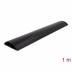 DeLOCK Cable Duct self-adhesive 89 x 21 mm - length 1 m black