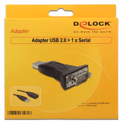 DeLOCK USB2.0 to serial Adapter DB9 - Additional view 4
