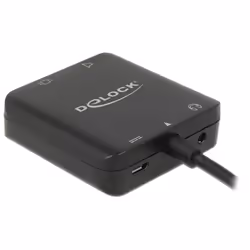 DeLOCK 63276 video cable adapter HDMI Type A (Standard) Black