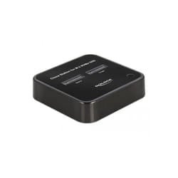 DeLOCK M.2 Docking Station for 2 x M.2 NVMe PCIe SSD with Clone function
