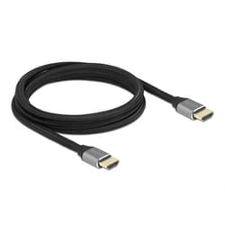 DeLOCK Ultra High Speed HDMI Cable 48 Gbps 8K 60 Hz grey 2 m certified