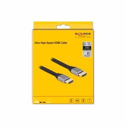 DeLOCK Ultra High Speed HDMI Cable 48 Gbps 8K 60 Hz grey 2 m certified