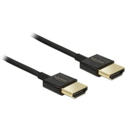 DeLOCK HDMI/HDMI, 3 m HDMI cable HDMI Type A (Standard) Black