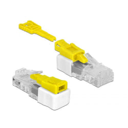 DeLOCK 85334 wire connector RJ45 White, Yellow