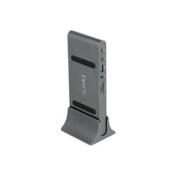 DeLOCK USB Type-C DP 1.4 Docking Station Triple 4K Display - HDMI / DisplayPort / USB / LAN / SD / PD 3.0