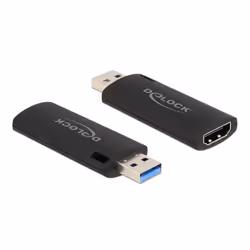 DeLOCK HDMI Video Capture Stick USB Type-A, USB 2.0, 3840 x 2160 pixels, MS2109, USB, 66 mm, 24 mm