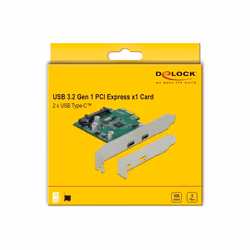 DeLOCK PCI Express x1 Card to 2 x external SuperSpeed USB (USB 3.2 Gen 1) USB Type-C™ female - Additional view 4