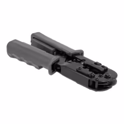 DeLOCK Crimp tool with stripper and network tester for 8P (RJ45), 6P (RJ12/11) or 4P (RJ10) plugs