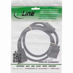 InLine S-VGA Extension Cable 15 HD male / female black 5m