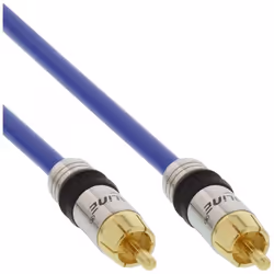 InLine 4043718081967, RCA, Male, RCA, Male, 10 m, Blue