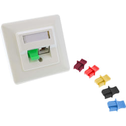 InLine Dust cover for RJ45 female, black, 10pcs.