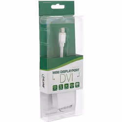 InLine 4043718174447 cable gender changer DVI-D Mini DisplayPort White