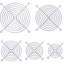 InLine Fan Guard Metal Chromium Plated, 140x140mm
