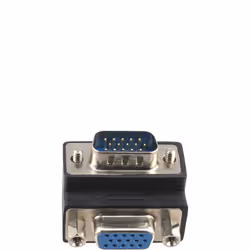 InLine VGA Adapter 90° 15 Pin male / female - Additional view 4
