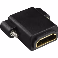 InLine HDMI Adapter Type A female / A female gold plated with flange, 4K2K