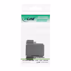 InLine HDMI Adapter Type A female / A female gold plated with flange, 4K2K