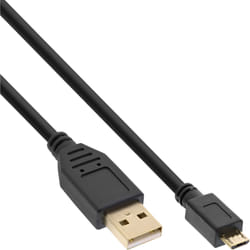 InLine Micro USB 2.0 Cable USB Type A male / Micro-B male, black, 2m