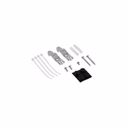 InLine RAL9005 Surface-Mounted Patch Panel Socket for 4x Keystone RJ45 Metal Black