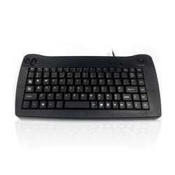 Accuratus 5010 keyboard Universal USB QWERTZ German Black