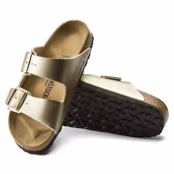 Birkenstock Arizona Sandals Female Gold