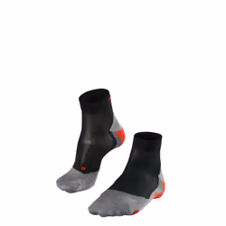 Falke RU5 Lightweight Short, Classic socks, Black, Grey, Red, Adult, Male, M, 39 - 41