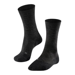 FALKE Men's TK2 Explore Wool Hiking Socks  Mid Calf  Medium Padding  Athletic Sock  Breathable Quick Dry  Merino Wool  Grey Smog 3150  10.5-11.5  1 Pa