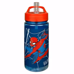 Scooli Trinkflasche, 500 ml, Daily usage, Blue, Red, White, Child, Screw lid, Pattern