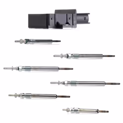 Relay, glow plug system; HITACHI; for BMW; 0035934, 0038490, 12217800156, 12218591724, 12230035934