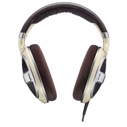 The open back HD 599 delivers impressively natural spatial performance. Topping Sennheiser’s 500 series. the full sized premi ...