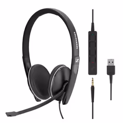Sennheiser SC 165 USB Headset Head-band Black