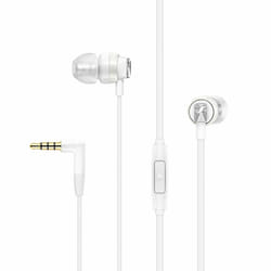 Sennheiser CX 300S Ear-Canal Headphone with Smart Remote- White