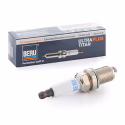 Spark plug; BERU; M14x1,25 16 Poly-V Tit ULTRA TITAN; for VOLKSWAGEN, VAUXHALL, TOYOTA, AUDI, RENAULT