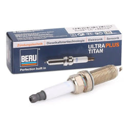 BERU UPT4 Spark plug M12x1,25 SW: 14 mm Poly-V Tit RENAULT: CLIO 3, CLIO 2, TWINGO 2, PEUGEOT: 207 Hatchback, 206 Hatchback, 1007 Hatchback