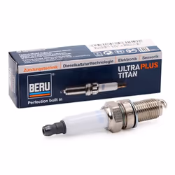 Spark plug; BERU; M12x1,25 16 mm Poly-V Tit ULTRA TITAN; for BMW, SUZUKI, VAUXHALL, NISSAN, TOYOTA