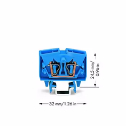Wago 264-704 electrical terminals