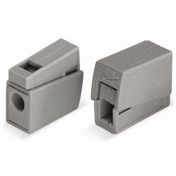 Wago 224-101 terminal block 1P Grey