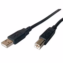 Sharkoon 4044951015269, 2 m, USB A, USB B, USB 2.0, Male/Male, Black