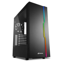 Sharkoon RGB Slider Midi Tower Black