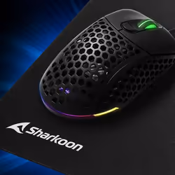 Sharkoon 1337 V2 Gaming mouse pad Black - Additional view 5