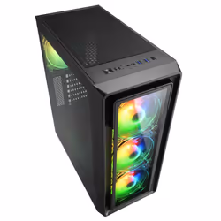 Sharkoon TK4 RGB Midi Tower Black - Additional view 3