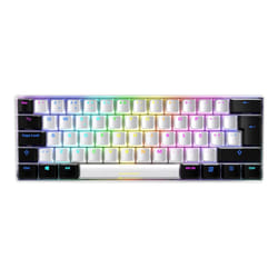 Sharkoon SGK50 S4 keyboard Gaming RF Wireless + USB QWERTY Portuguese White
