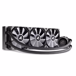 Sharkoon S90 RGB Computer case, Processor All-in-one liquid cooler 12 cm Black 1 pc(s) - Additional view 4